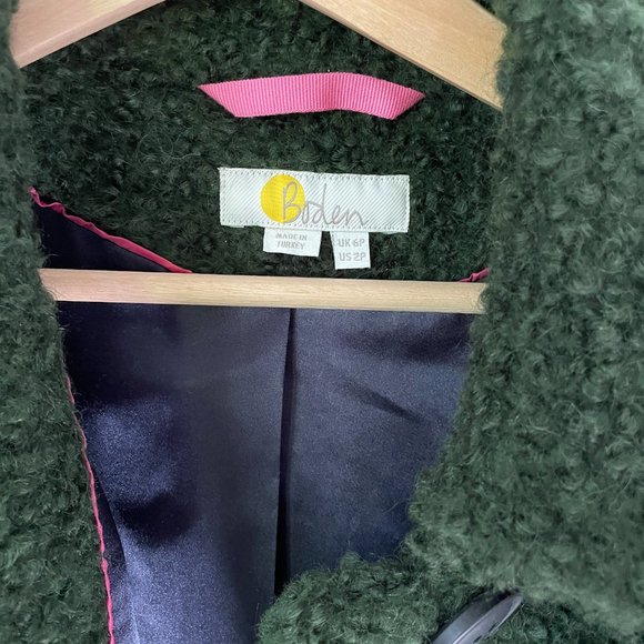 Boden textured coat - forest green - size 2P (US) - Picture 5 of 6